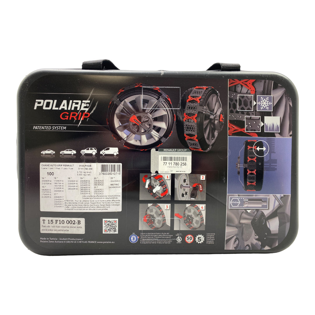 Pièce d'origine Chaînes neige Polaire Grip 100 PXGB 7711780258