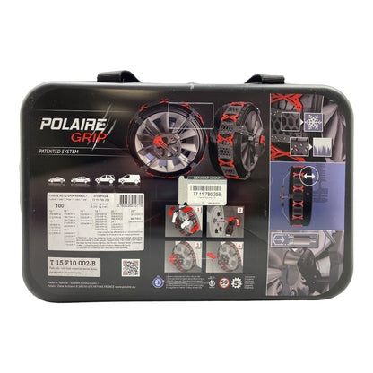 Pièce d'origine Chaînes neige Polaire Grip 100 PXGB 7711780258