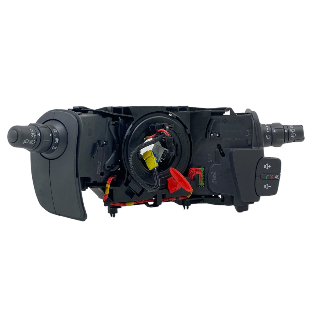 Pièce d'origine Commodo de colonne de direction avec contacteur tournant d'airbag pour Renault Kangoo III 255676062R