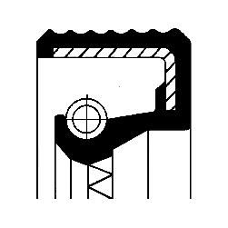 Joint de pompe d’injection — CORTECO 20034237B