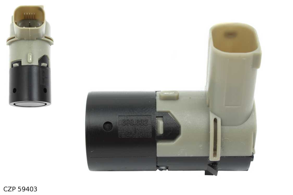 Capteur de stationnement arrière pour Citroën C4 à partir de 2004 et Peugeot 207 — CZP 59403 — vue 1