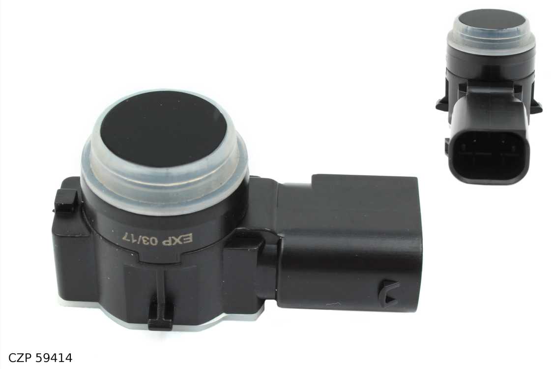 Capteur de stationnement noir pour Citroën Berlingo à partir de 2009, C4 et Peugeot 208 — CZP 59414 — vue 1