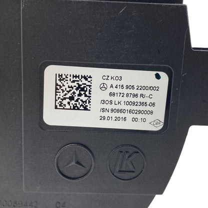 Pièce d'origine Commodo de colonne de direction avec contacteur tournant d'airbag pour Mercedes Citan W415 A4159052200