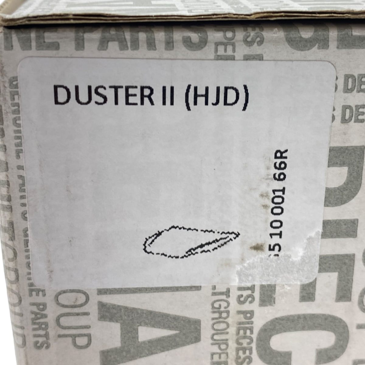 Pièce d'origine Kit de réparation de capot avant pour Dacia Duster II 651000166R