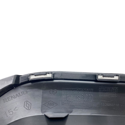 Pièce d'origine Diffuseur de pare-chocs arrière avec PDC pour Renault Clio V 850B26311R
