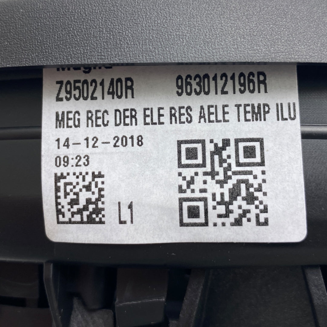 Pièce d'origine Rétroviseur extérieur droit 11 broches pour Renault Megane IV 963012196R
