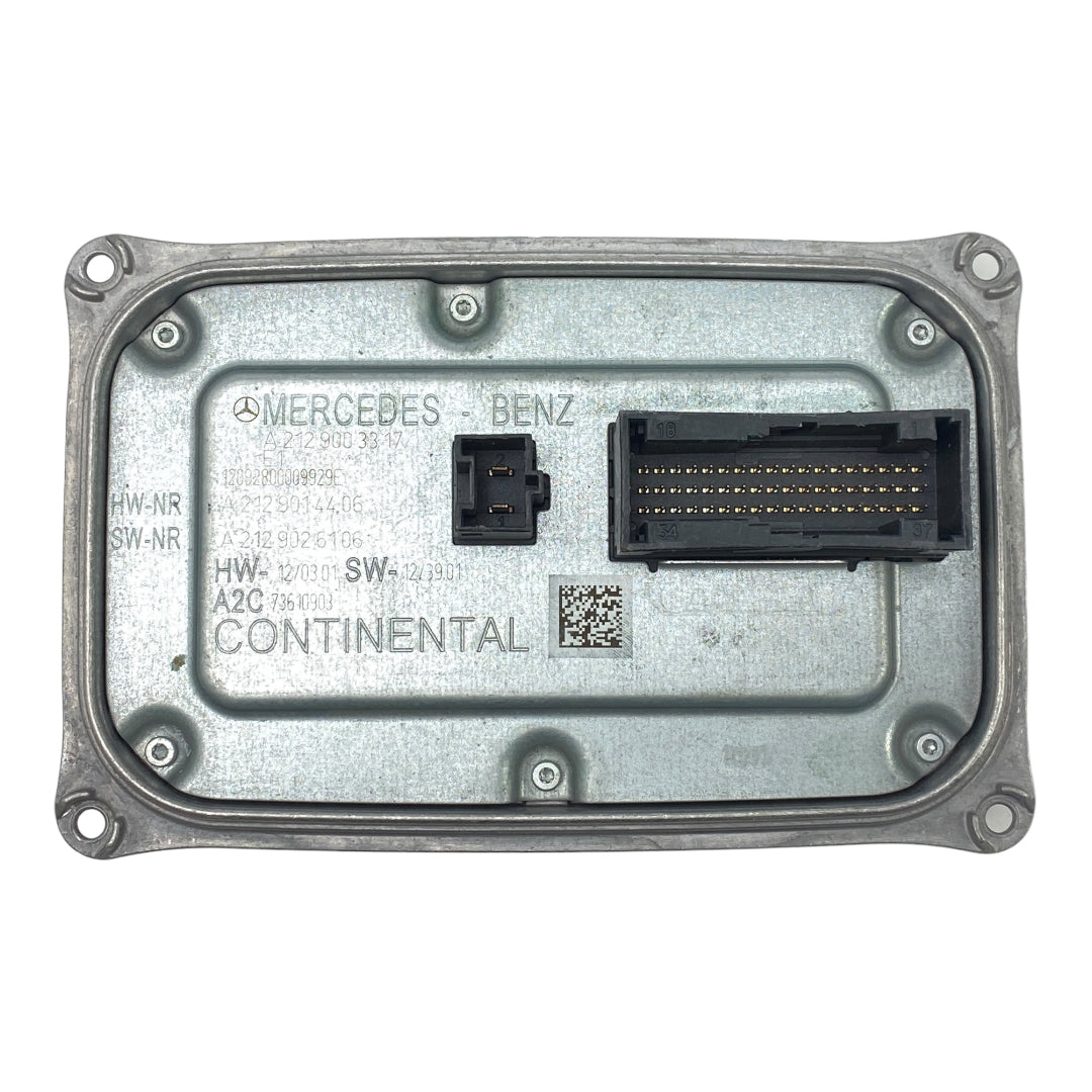 Pièce d'origine Calculateur de phare xénon LED pour Mercedes A2129003317