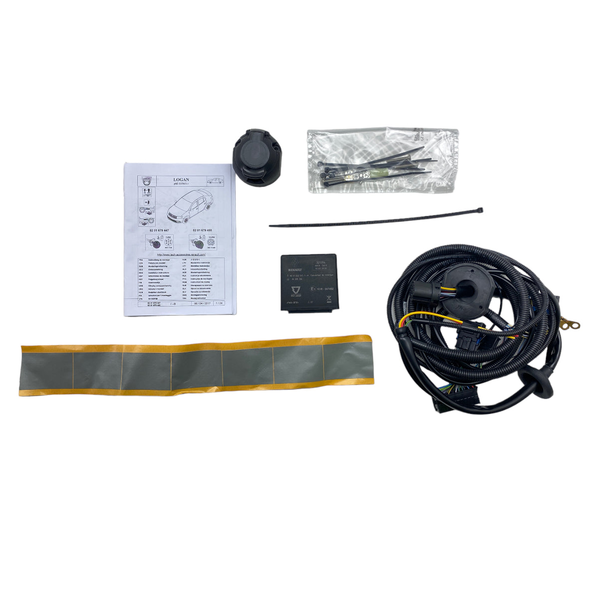 Pièce d'origine Faisceau d'attelage 13 broches pour Dacia 8201679450