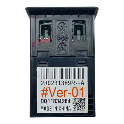 Pièce d'origine Prise USB pour Dacia Duster Sandero Logan Jogger 280231389R