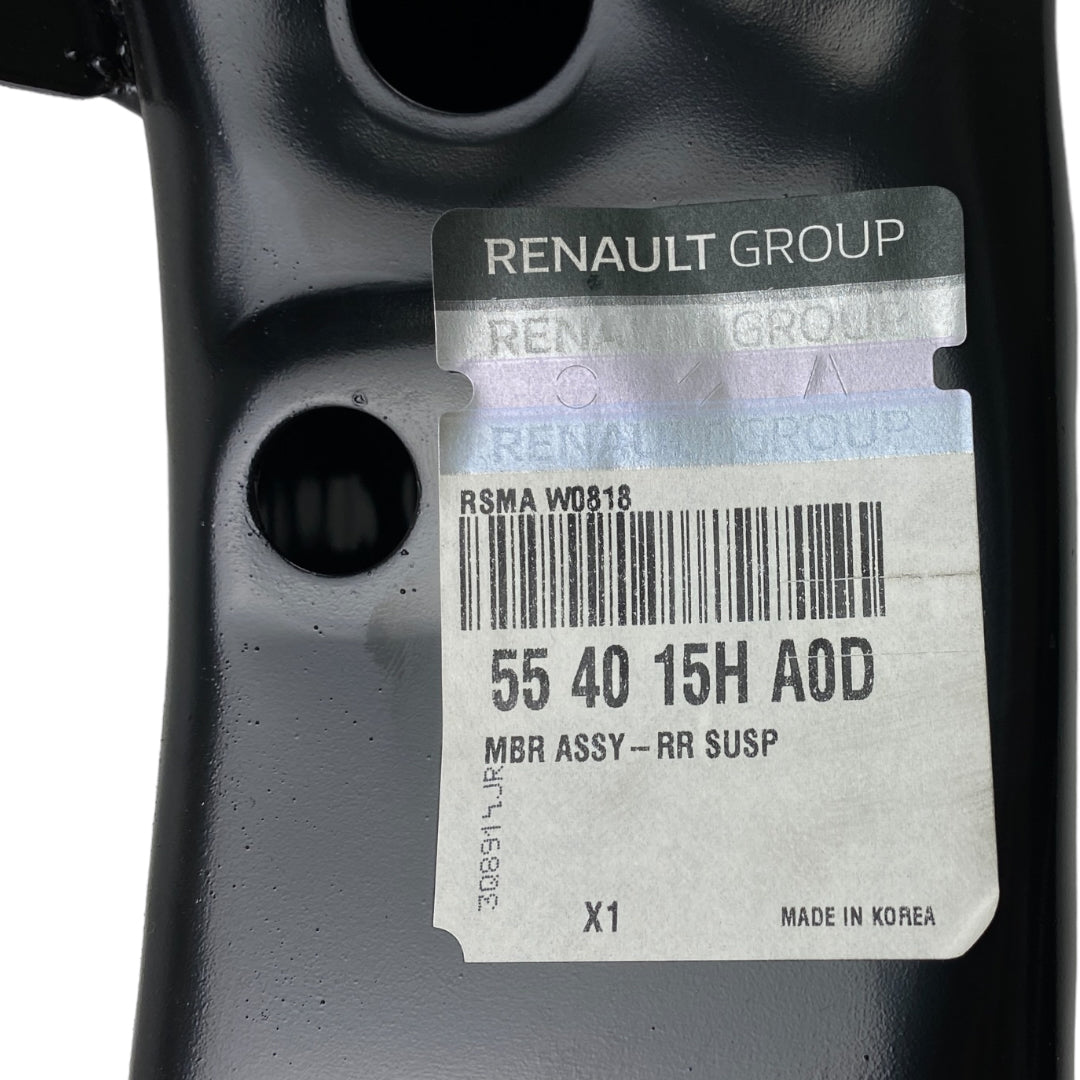 Pièce d'origine Berceau d'essieu arrière pour Renault Koleos II 554015HA0D