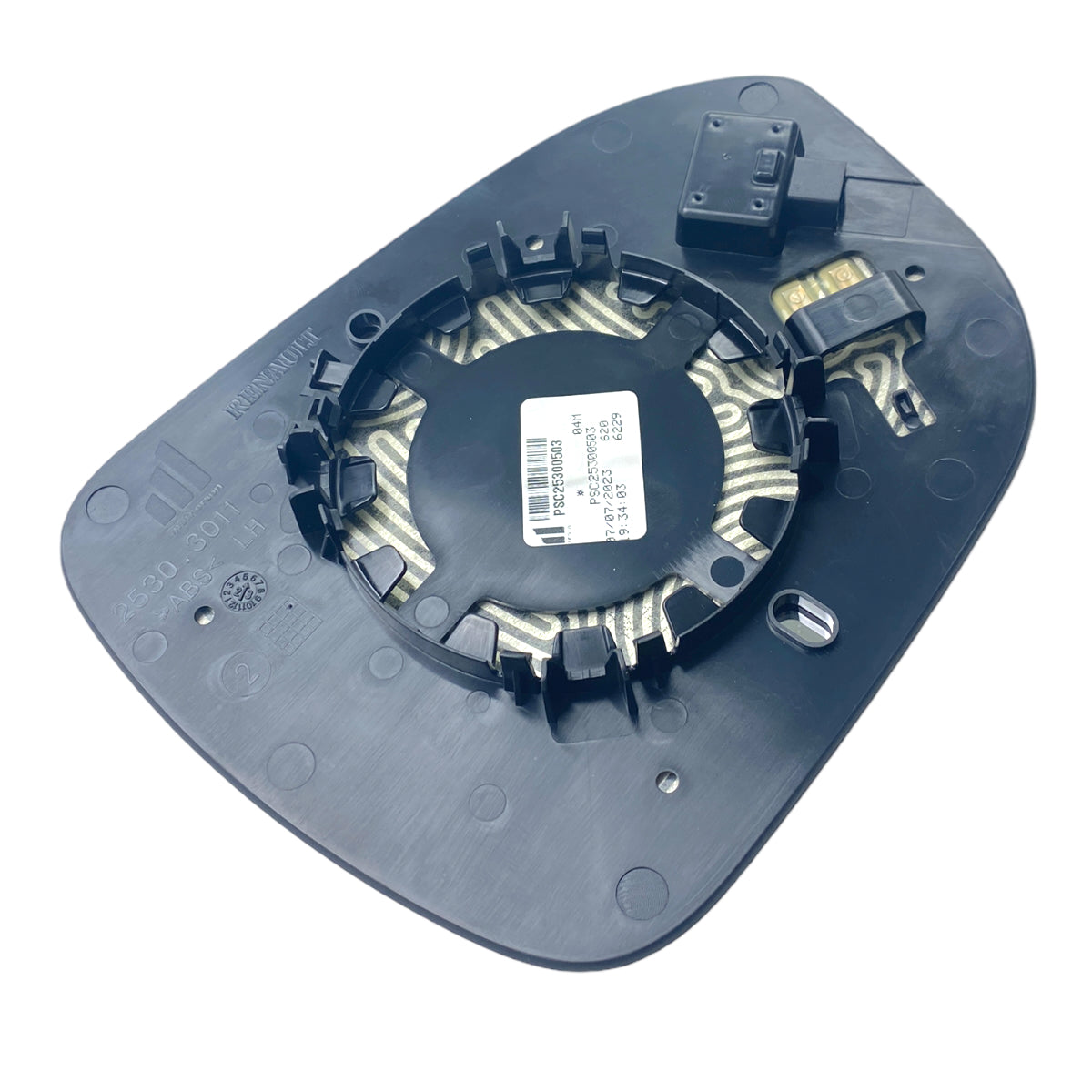 Pièce d'origine Verre de rétroviseur gauche BLIS pour Renault Megane EV E-Tech Espace VI 963663523R
