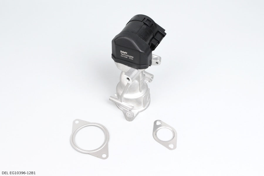 Vanne EGR Delphi pour Citroën et Peugeot 2.0 HDi 16V 136 ch, Peugeot 407 — DEL EG10396-12B1 — vue 1