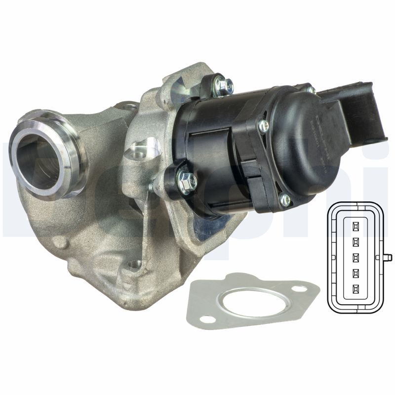 Vanne EGR — Delphi EG10401-12B1