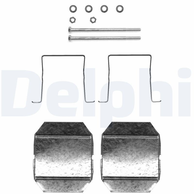 Kit d’accessoires de plaquettes de frein — Delphi LX0338