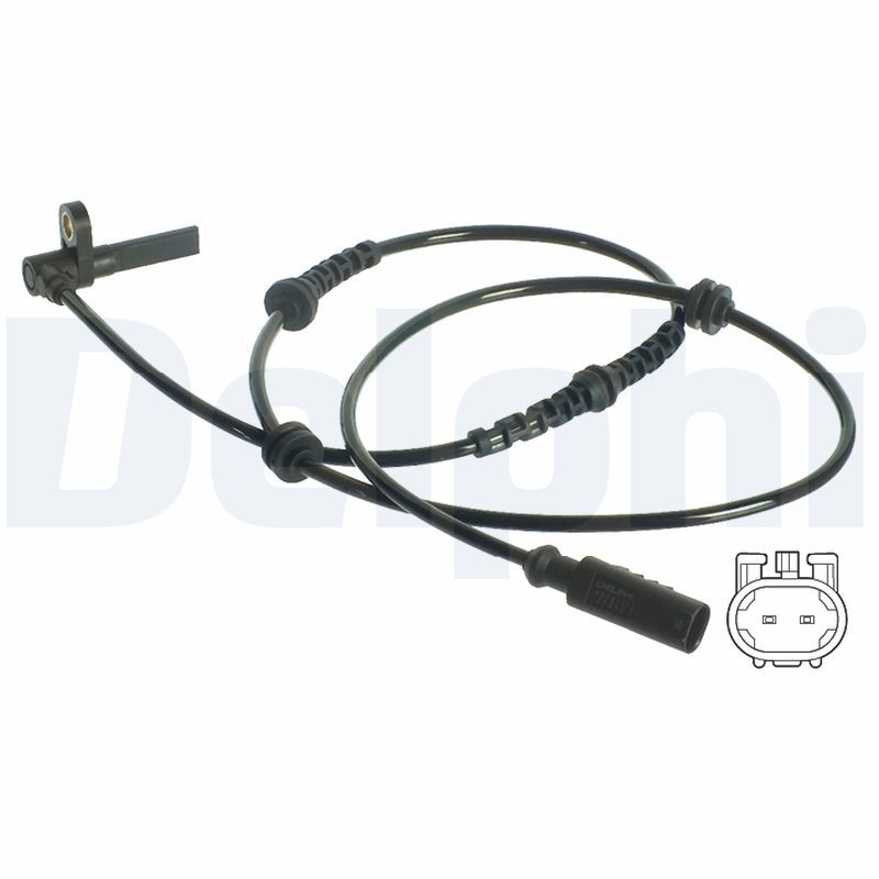Capteur de vitesse de roue ABS — Delphi SS20129