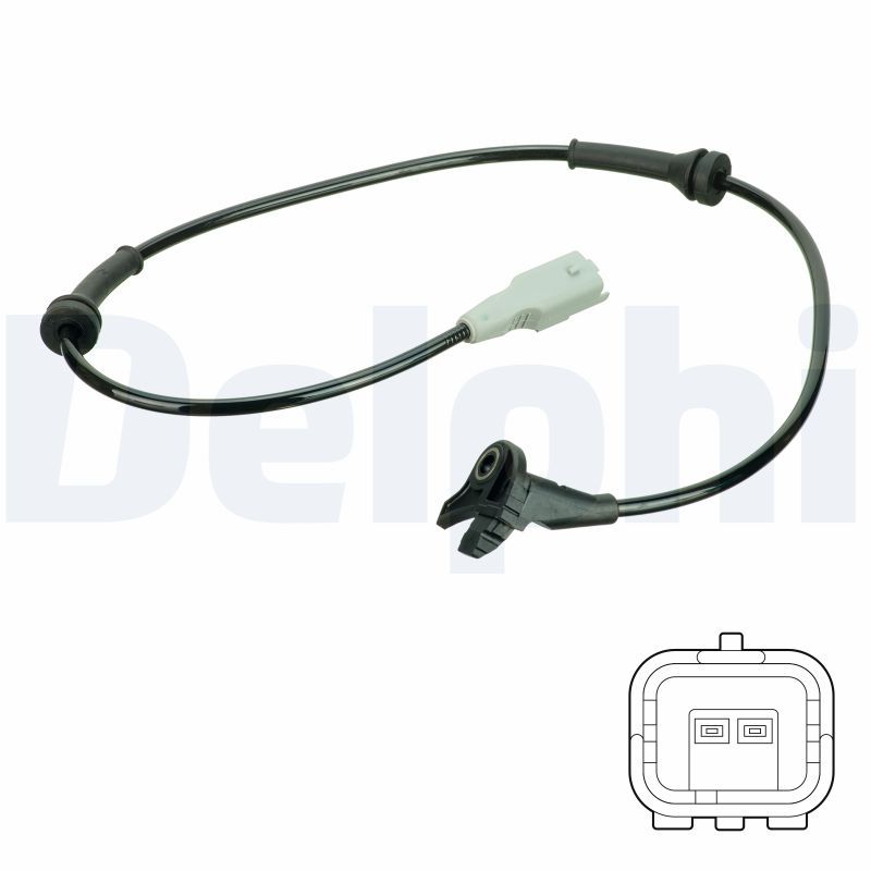 Capteur de vitesse de roue ABS — Delphi SS20745