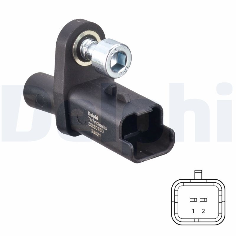 Capteur de vitesse de roue ABS — Delphi SS20760
