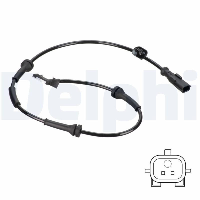 Capteur de vitesse de roue ABS — Delphi SS20799