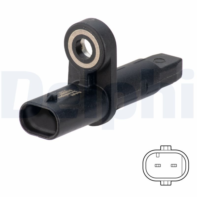 Capteur de vitesse de roue ABS — Delphi SS20801