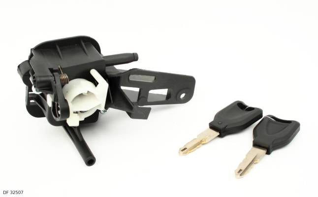 Serrure de coffre pour Renault Clio de 1998 à 2001, à clé — DF 32507 — vue 2