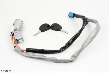 Antivol de direction et contacteur de démarrage pour Citroën Berlingo et Peugeot Partner de 2002 à 2008 — DF 32626 — vue 3