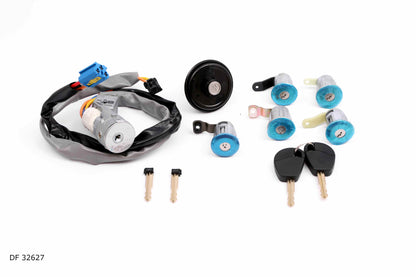 Jeu de barillets de serrure de porte pour Citroën Berlingo et Peugeot Partner de 2002 à 2008 — DF 32627 — vue 1