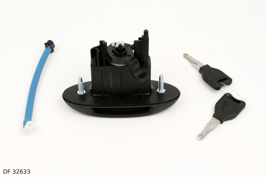 Serrure de coffre pour Renault Mégane berline jusqu’en 1999, à clé — DF 32633 — vue 3