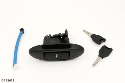 Serrure de coffre pour Renault Mégane berline jusqu’en 1999, à clé — DF 32633 — vue 4