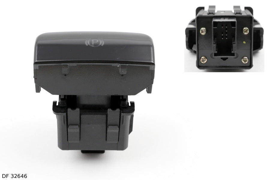 Interrupteur de frein de stationnement électrique pour Citroën C4 Picasso, finition brillante — DF 32646 — vue 1