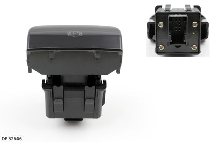 Interrupteur de frein de stationnement électrique pour Citroën C4 Picasso, finition brillante — DF 32646 — vue 1
