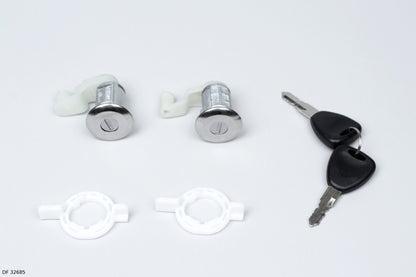Jeu de barillets de serrure de porte pour Renault Mégane à partir de 1995, Scénic et Clio II, côtés gauche et droit — DF 32685 — vue 1