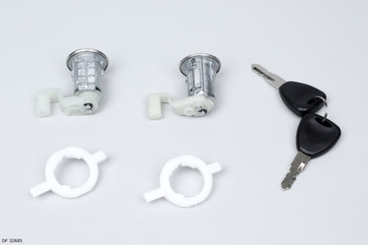 Jeu de barillets de serrure de porte pour Renault Mégane à partir de 1995, Scénic et Clio II, côtés gauche et droit — DF 32685 — vue 2