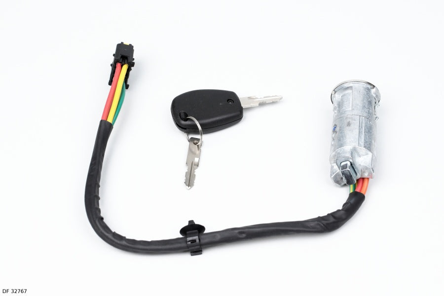 Antivol de direction et contacteur de démarrage pour Renault Clio à partir de 1998, Dacia Duster et Logan — DF 32767 — vue 2
