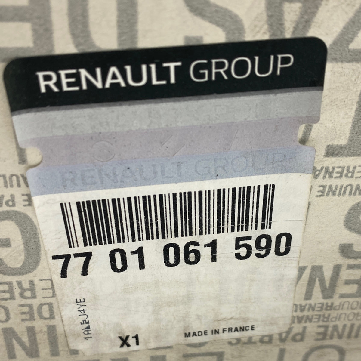 Pièce d'origine Moteur d'essuie-glace avant pour Renault Clio III 7701061590