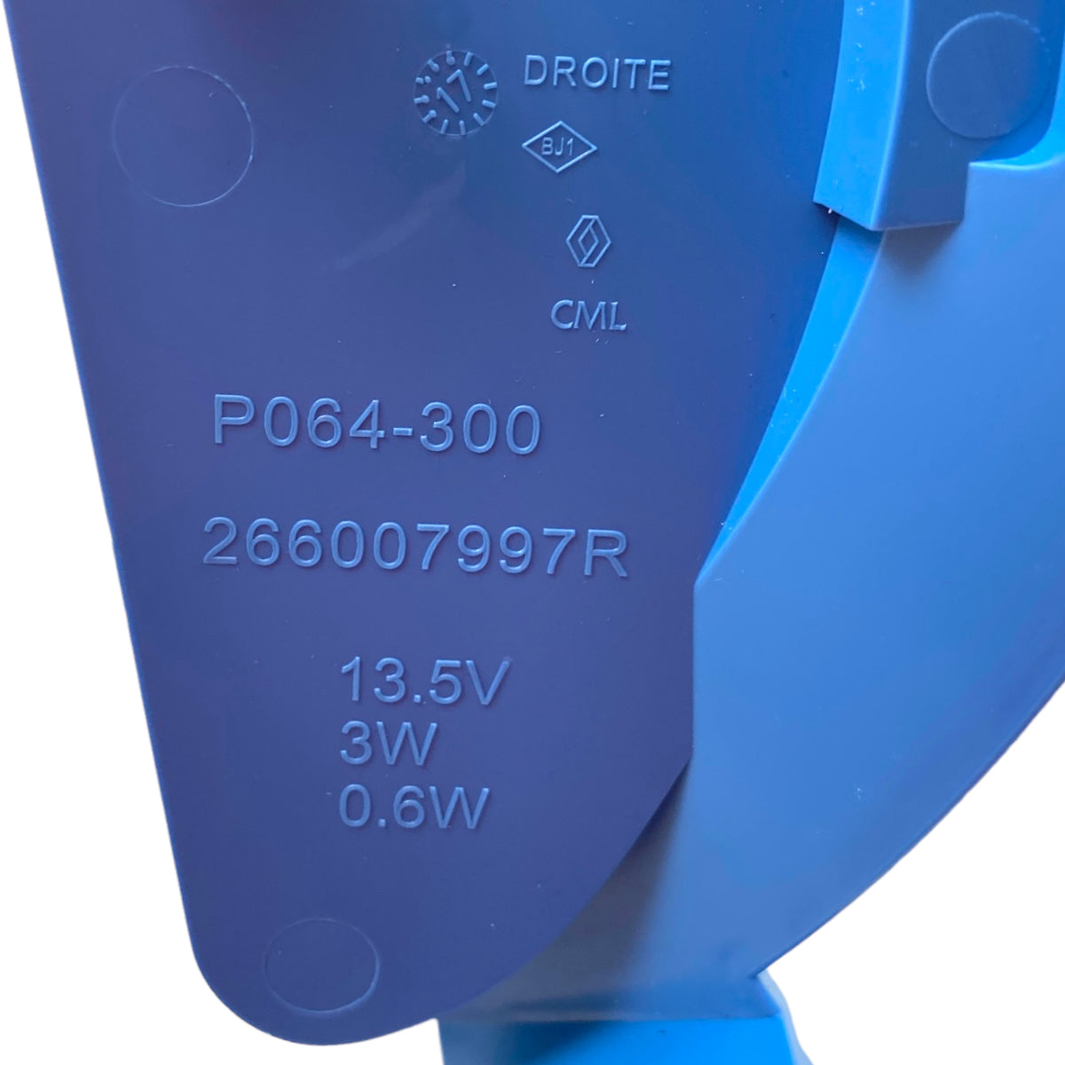 Pièce d'origine Feu de jour LED avant droit pour Renault Zoe Z.E 266007997R