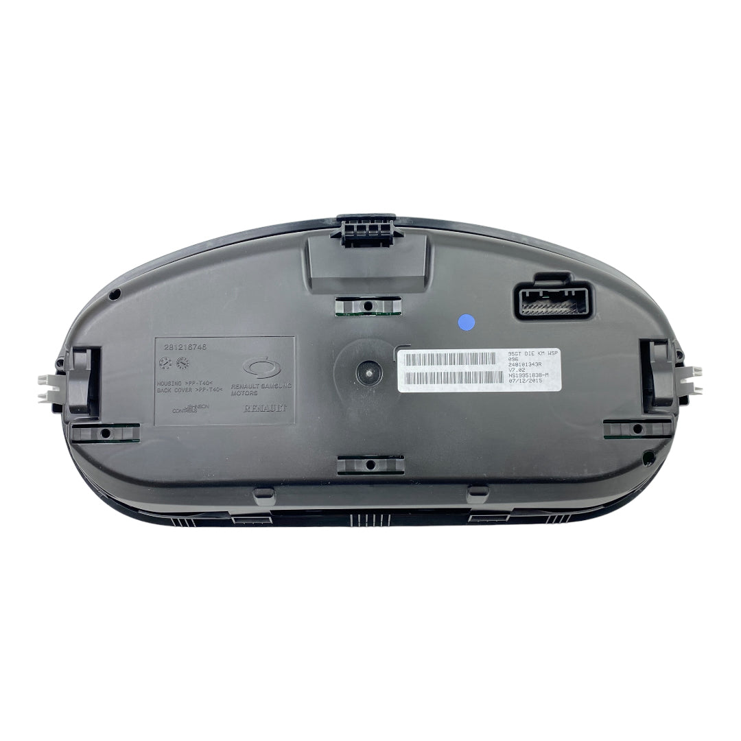 Pièce d'origine Combiné d'instruments GT Line pour Renault Megane III 248101343R