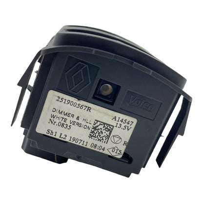Pièce d'origine Interrupteur de réglage de portée des phares pour Renault Trafic III Opel Vivaro B 251900567R