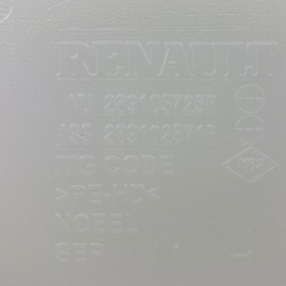 Pièce d'origine Réservoir de lave-glace pour Renault Zoe Z.E 289103347R