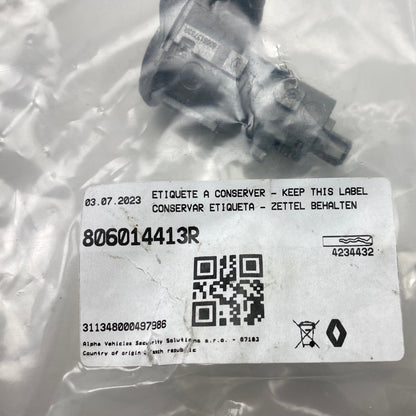 Pièce d'origine Neiman barillet de serrure avec clé pour Renault Trafic IV à partir de 2021 806014413R
