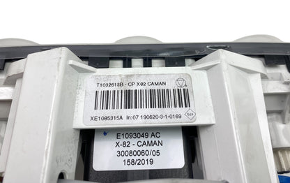 Pièce d'origine Commande de chauffage et ventilation pour Renault Trafic III Opel Vivaro B E1093049AC