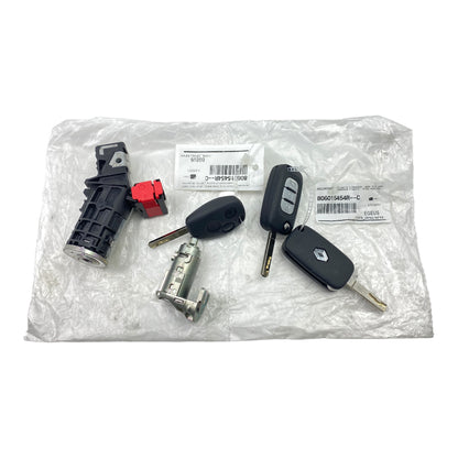 Pièce d'origine Neiman avec trois clés et barillet pour Renault Trafic III Master III 806015454R