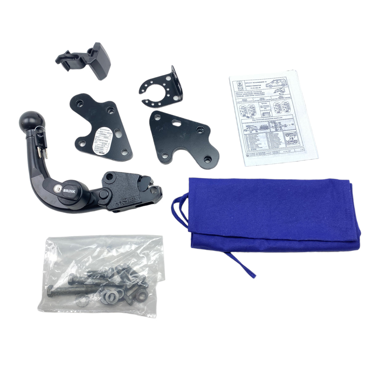 Pièce d'origine Boule d'attelage pour Renault Kangoo III Mercedes Citan 420 511129341R