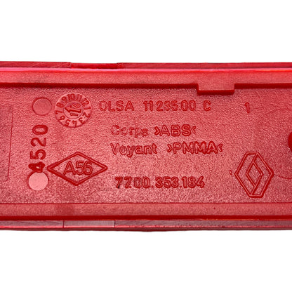 Pièce d'origine Catadioptre de pare-chocs arrière pour Renault Trafic III Master II Twizy Z.E 7700353184