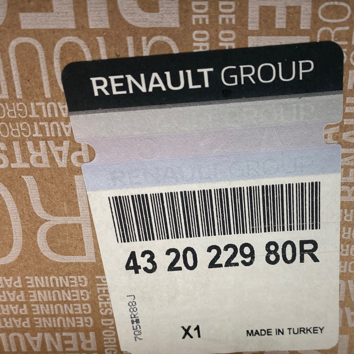 Pièce d'origine Moyeu de roue arrière pour Renault Master III Opel Movano Nissan NV400 432022980R