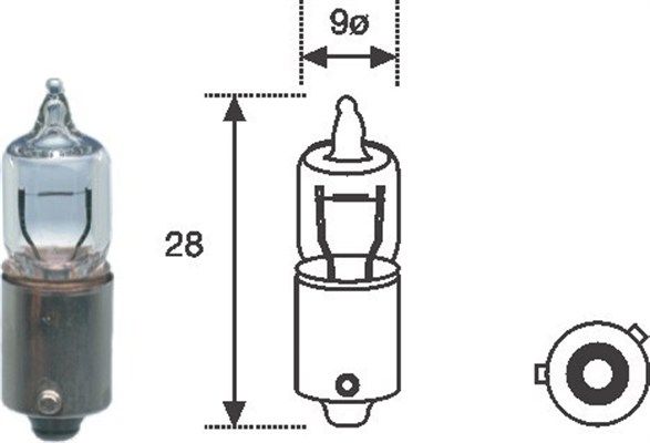 Ampoule automobile — Magneti Marelli 002701100000