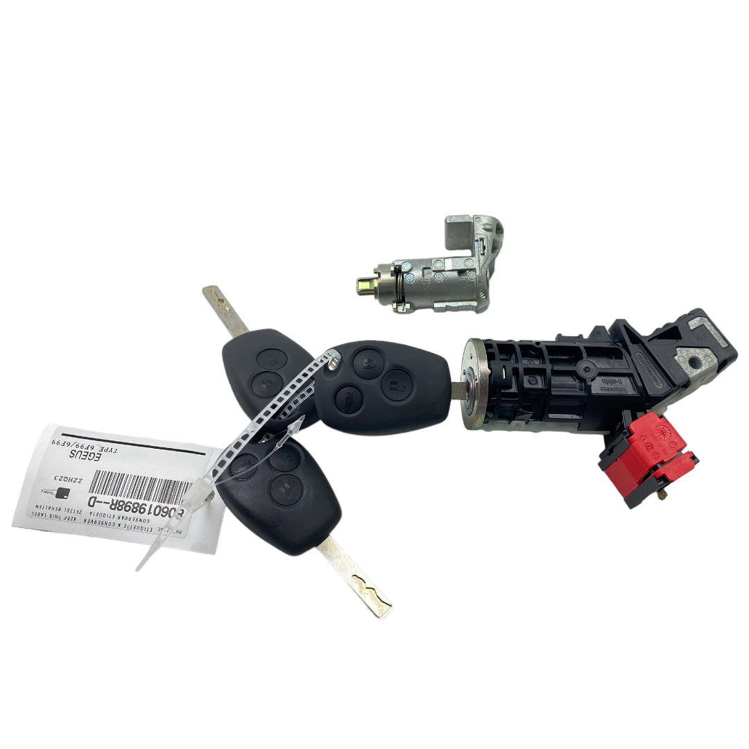 Pièce d'origine Antivol de direction avec 3 clés pour Renault Trafic III Master III Kangoo II 806019898R