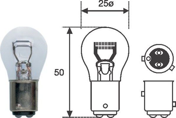 Ampoule automobile — Magneti Marelli 008529100000