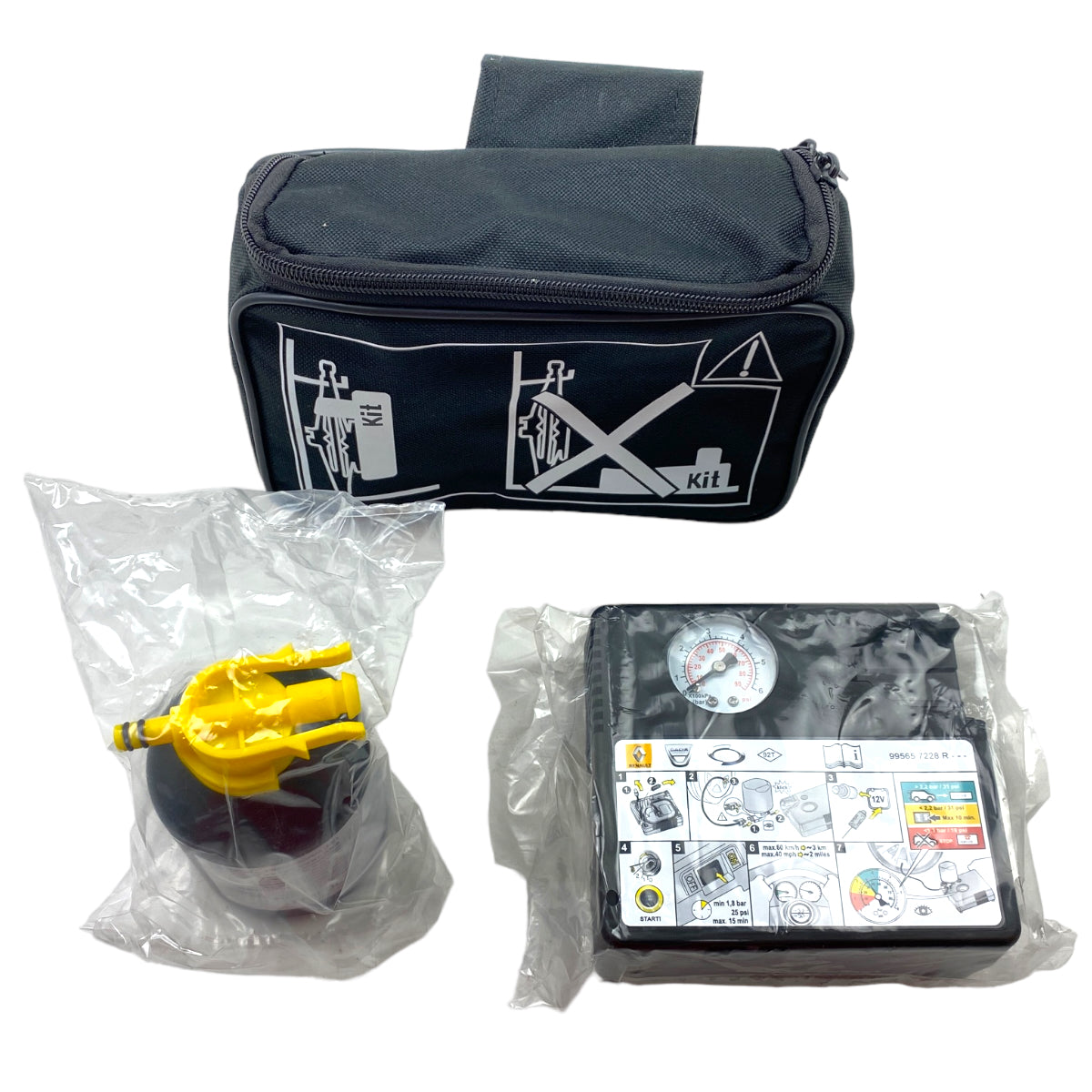 Pièce d'origine Kit de réparation de pneu pour Renault Express Van 997903537R