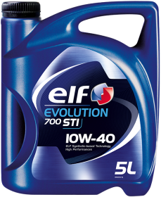 Huile moteur ELF Evolution 700 STI 10W-40 — 5 L — vue 1