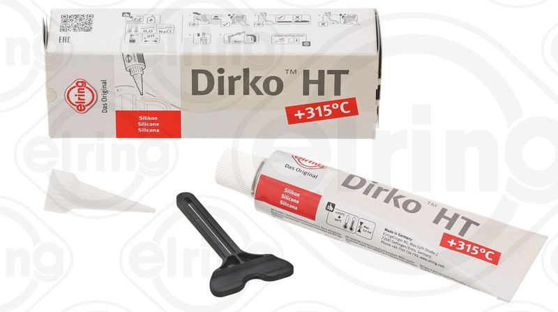 Mastic silicone Dirko HT blanc 70 ml — Elring 030.793